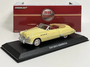 Rain Man Charlie Babbitts 1949 Buick Roadmaster 1:43 Scale Greenlight 86618 - Picture 1 of 9