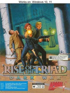 Rise of the Triad: Dark War PC Game 1994 Apogee Includes Extreme Add On - Foto 1 di 4