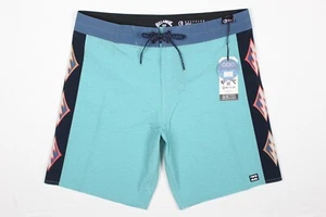 Billabong Men's D Bah Airlite Board Shorts Mid Length Blue Navy BN4 - Picture 1 of 5