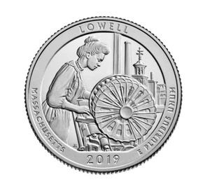 2019-S Proof Lowell National Park Quarter, Clad DCAM Proof  - Picture 1 of 1