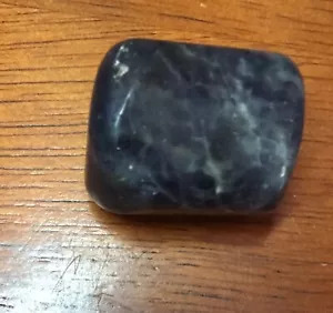 1 Piece A+ Natural Sodalite Polished Tumble Stone 29.1 Grams - Picture 1 of 10