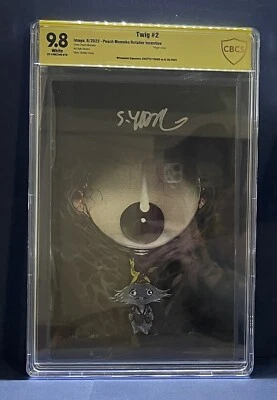 Twig #2 Peach Momoko Virgin Variant CBCS 9.8 Signed By Skottie Young - Image 1 of 2