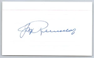 Jerry Reinsdorf Hand Signed Index Card - Chairman & Owner of Chicago White Sox - Picture 1 of 2