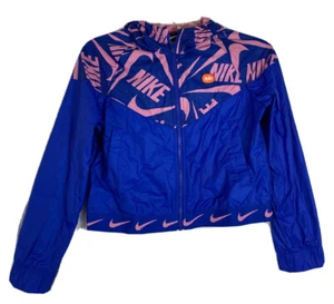 New Nike Sportwear Kids Windrunner DB5796-433 Full Sip Hooded Jacket Size L - Picture 1 of 10