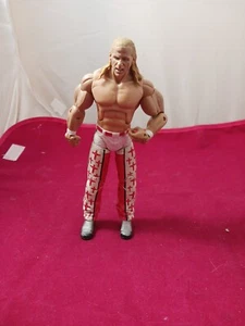 WWE SHAWN MICHAELS HBK DELUXE AGGRESSION JAKKS ACTION FIGURE variante bionda - Foto 1 di 2