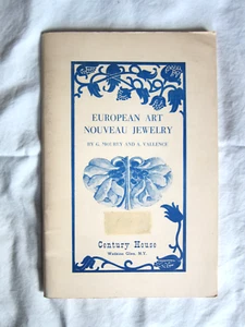 European Art Nouveau Jewelry booklet by G. Mourey & A. Vallence - Picture 1 of 13