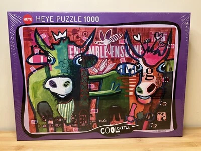 NEW HEYE  1000 Piece Cool Cattle 2021 Puzzle No. 29984 - Image 1 of 3