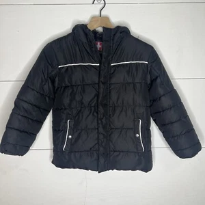Swiss Tech • Boys Black Puffer Jacket Size Medium 8 - Picture 1 of 5