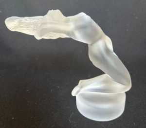 Lalique France Crystal Chrysis Female Nude Figurine - Picture 1 of 6