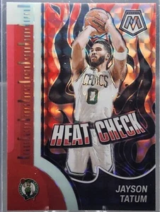 2023-24 Mosaic Jayson Tatum HEAT CHECK Mosaic Prizm Insert SP Boston Celtics ✅ - Picture 1 of 2