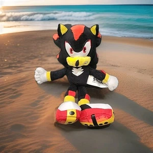 Shadow The Hedgehog 20th Anniversary Sonic the Hedgehog Peluche Jazwares 8" - Foto 1 di 8