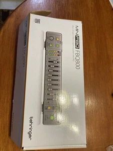 Empty Box Manuel Mini FBQ FBQ800 Behringer Compact Graphics Equalizer With FBQ - Picture 1 of 9