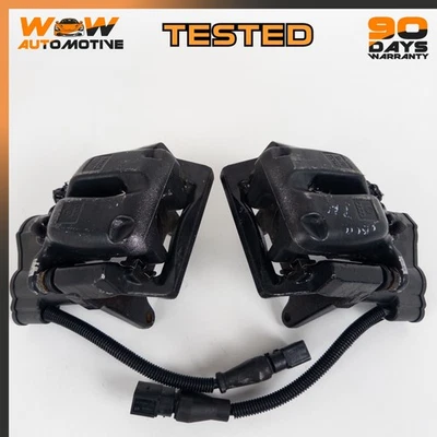 04-13 BENTLEY CONTINENTAL GTC FLYING SPUR REAR LEFT RIGHT BRAKE CALIPER SET OEM - Image 1 of 4