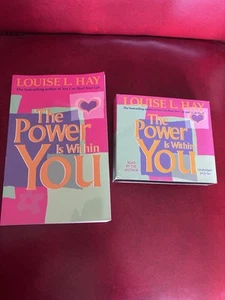 The Power Is Within You by Louise Hay Paperback Book & Unabridged Audio CD Set - Picture 1 of 4
