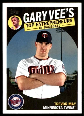 Trevor May 2019 Topps #GV-10 Minnesota Twins MLB READ FREE SHIPPING AutographDen - Image 1 of 2