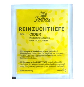 Cider Joenos  Kitzinger Weinhefe Trockenhefe 5g ausreichend fü 10-50L - Bild 1 von 2