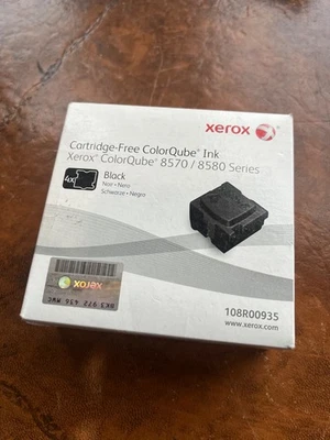 Xerox ColorQube 8570 / 8580 Series Black Ink (108R00935)  Ink 4-Pack Brand New - Image 1 of 3