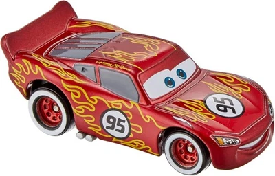 Takara Tomy Disney Pixar Cars Tomica C-25 Lighting McQueen Hot Rod Type Mini Car - Image 1 of 4