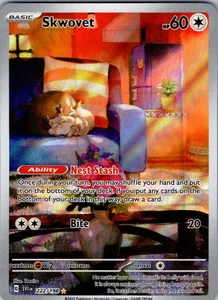 Skwovet Illustration Rare SV01: Scarlet & Violet Base Set 222/198 NM - Picture 1 of 2