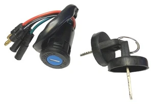 CRU Ignition Key Switch fits Honda 1988-00 Fourtrax 300 TRX300 Life Warranty - Foto 1 di 1