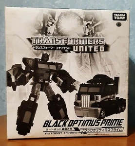 Transformers United Takara Tomy Black Optimus Prime / Convoy - Foto 1 di 7