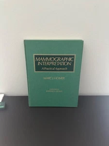 VTG 1991 COPYRIGHT - MAMMOGRAPHIC INTERPRATATION A PRACTICAL APPROACH TEXTBOOK - Picture 1 of 9