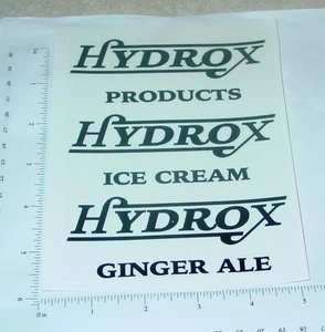 Steelcraft Hydrox Products Box Van 3 part Sticker Set SC-031 - Picture 1 of 1