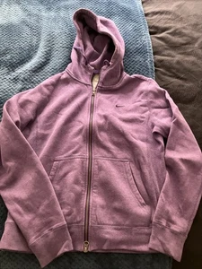 Purple Women’s Nike Hoodie Size 10-12 - Picture 1 of 7