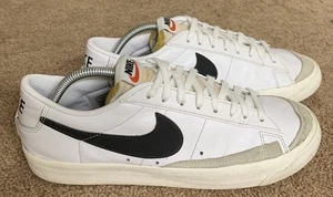 Nike Blazer Low 77 weiß schwarz Herren Größe 10,5 DA6364-101 - Bild 1 von 8