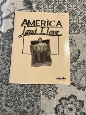 Abeka  - America Land I Love Answer Key (3rd edition) - Image 1 of 4