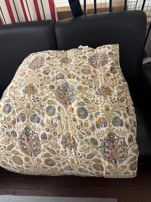 🌴Ralph Lauren Marrakesh Rug 100 Cotton Full/Queen Comforter Mint RARE - Image 1 of 4