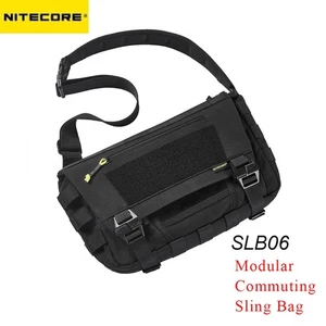Bolso Bandolera NITECORE SLB06 Viajes Negro Bandolera 7L Funcional Táctico - Imagen 1 de 17