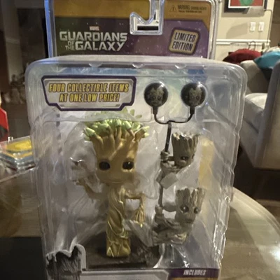 NECA Edición Limitada Guardianes de la Galaxia "We Are Groot" Set de Regalo Nuevo Foto 1 de 4