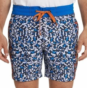 ROBERT GRAHAM Men's BLUE MOON Classic-Fit Woven Board Swim Shorts RS194107CF - Picture 1 of 10