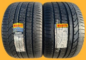 Set of TWO BRAND NEW 325/25ZR20 Pirelli P Zero Tires Corvette Porsche 911! - Picture 1 of 13