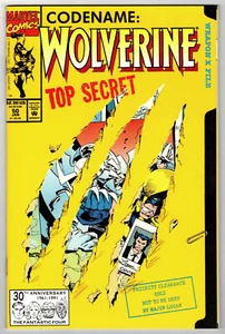 Wolverine 50 (Serie 1) 1992 Marvel (vf+) cubierta troquelada (A) - Imagen 1 de 1