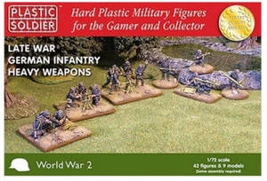 WW202005 1/72 FINALES GUERRA ARMAS PESADAS ALEMANAS Soldado de plástico Nuevo en caja Segunda Guerra Mundial - Imagen 1 de 2