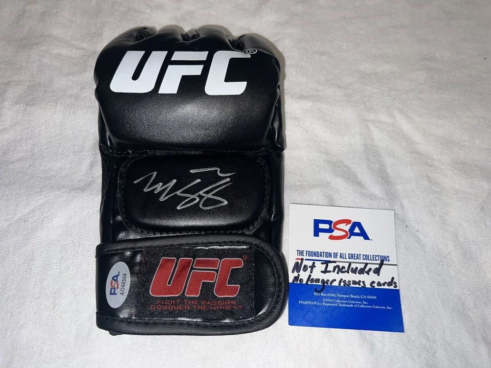 Khamzat Chimaev Signed UFC Glove Superstar Legend PSA/DNA #2 - Image 1 of 1