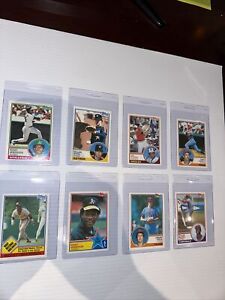 1983 Topps Baseball Cards Nolan Ryan Cal Ripken Rickey Henderson Viola Nrmt