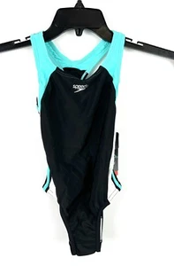 Speedo Girls Infinity One Piece Swimsuit Size 7 - Picture 1 of 3