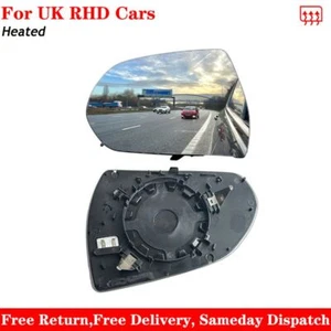 Espejo retrovisor térmico de vidrio lado derecho del conductor para Hyundai Tucson 2015-2020 - Imagen 1 de 7