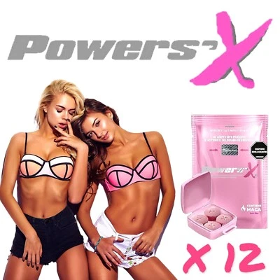 POWERS'X MUJERES IMPULSO DEL DESEO SEXUAL *12 COMPRIMIDOS* Foto 1 de 4
