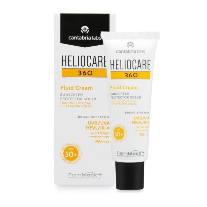 Heliocare Crema Líquida 360° FPS 50+ | Protección Solar Amplio Espectro | 50 ml Foto 1 de 1