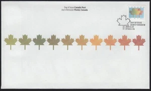 STYLIZED MAPLE LEAF, National Emblem = Official FDC Canada 2000 #1878 - Picture 1 of 2