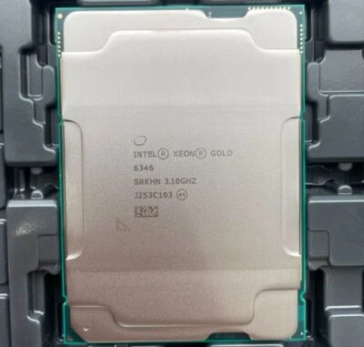 Intel Xeon Gold 6346 LGA-4189 2S CPU Processor 3.10 - 3.60GHz 16-Core 36MB 205W - Image 1 of 2