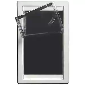 "Protector de pantalla Ideal Pet Products puerta para mascotas extra grande blanco 1,25"" x 13,62"" x 19" - Imagen 1 de 1