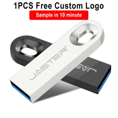 High Speed Metal Portable USB 3.0 Flash Drive Free Logo Pen Drive 64GB 32GB 16GB - Image 1 of 4