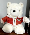 1987 DAYTON HUDSON Christmas AVIATOR/PILOT SANTA BEAR with Aviator Jacket