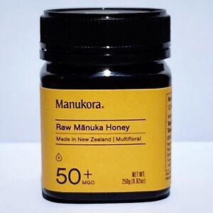 Manukora MGO 50+ Multifloral Raw Manuka Honey New Zealand - Authentic Non-GMO 