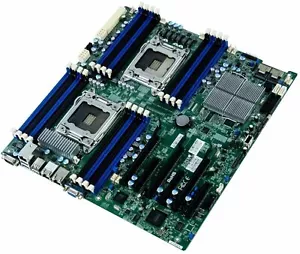 SUPERMICRO X9DR3-F DUAL LGA2011 16x DDR3/240 PINES EATX COM, 4x USB, 3x LAN RJ45 - Imagen 1 de 2